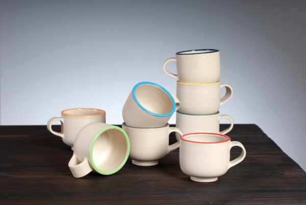 espresso cup range in 8 colours