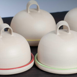 butter dish in selection colours