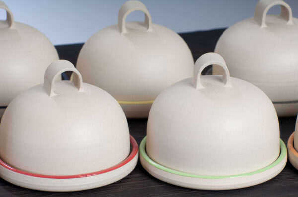 butter dish in selection colours